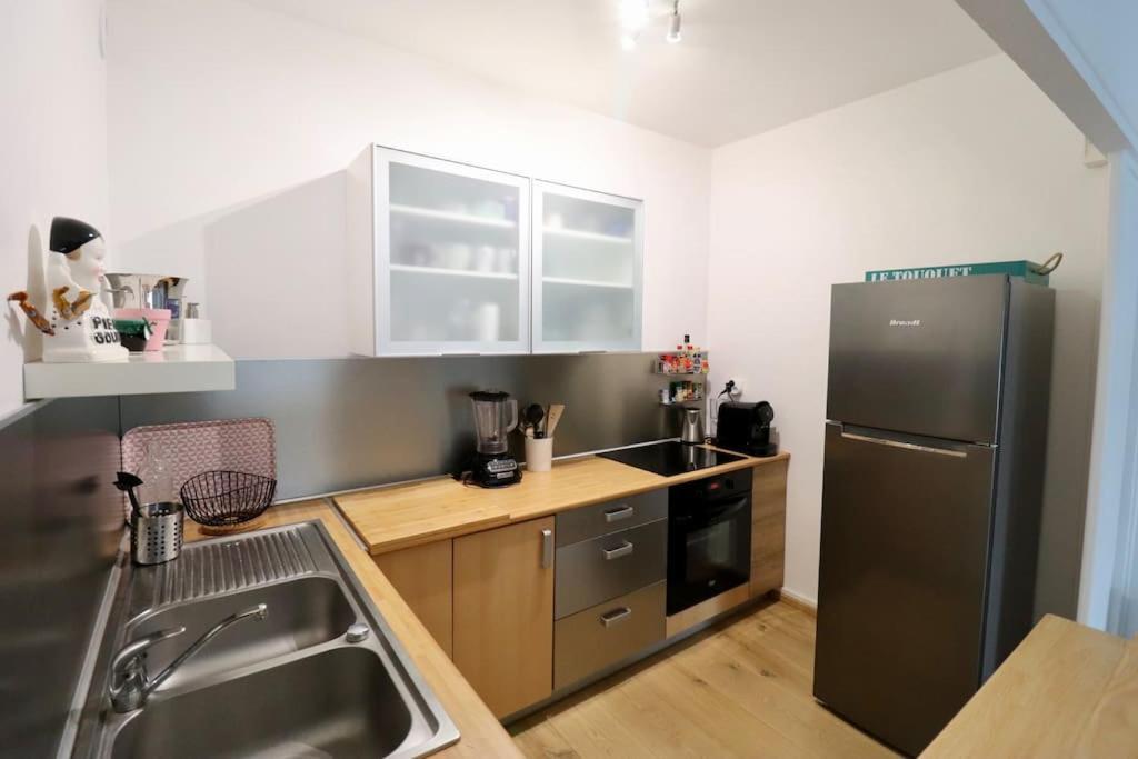 Bel Apt 6 Pers, 2 Chambres Avec Balcon Et Parking Le Touquet Exterior photo
