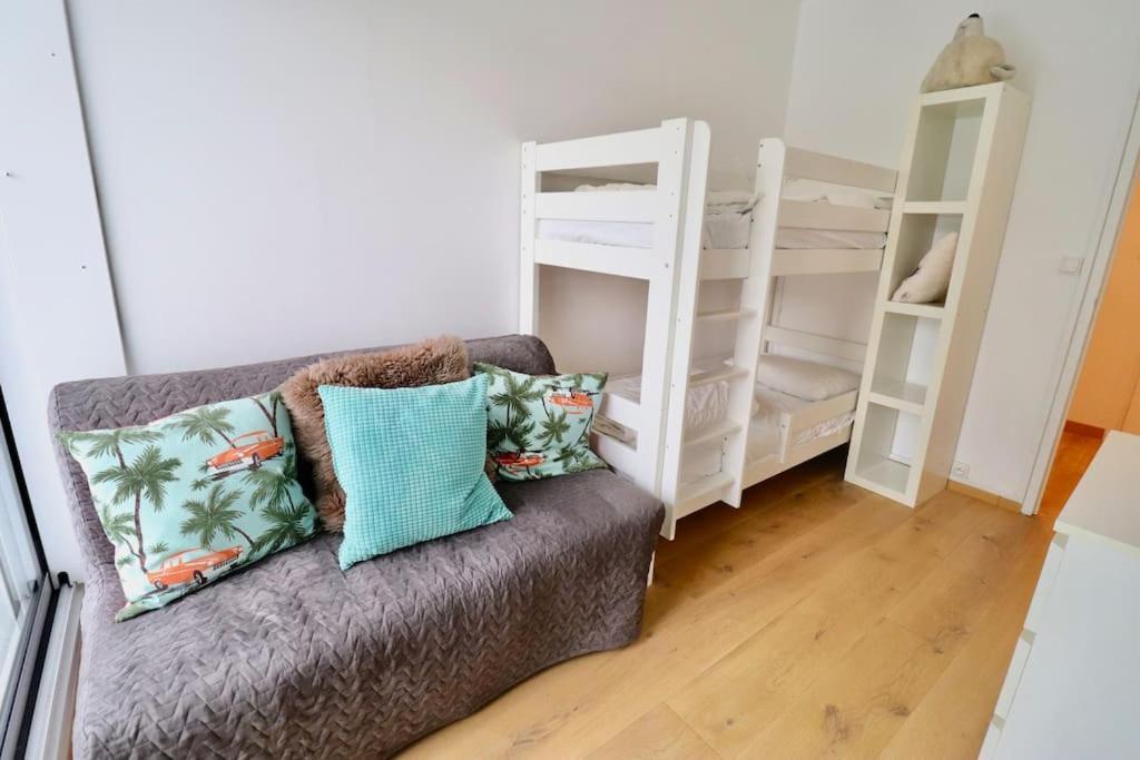 Bel Apt 6 Pers, 2 Chambres Avec Balcon Et Parking Le Touquet Exterior photo